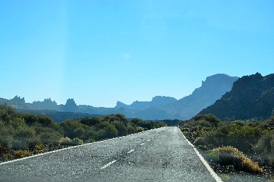 Tenerife - Strada per il vulcano Teide