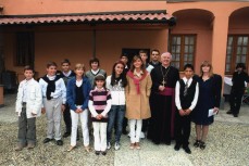 Pasturana - Cresime 2008 - I cresimandi con il Vescovo