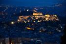 Atene - Acropoli vista dal colle del Licabetto